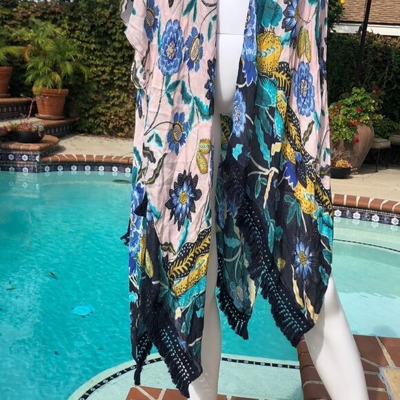 REBECCA MINKOFF Mixed Floral Ruanna Sz OS - Picture 5 of 8